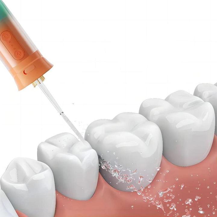 Immagine prodotto OEM Consumer electronics Electric oral irrigator 200 ml 4 tips RC-K-563 orange