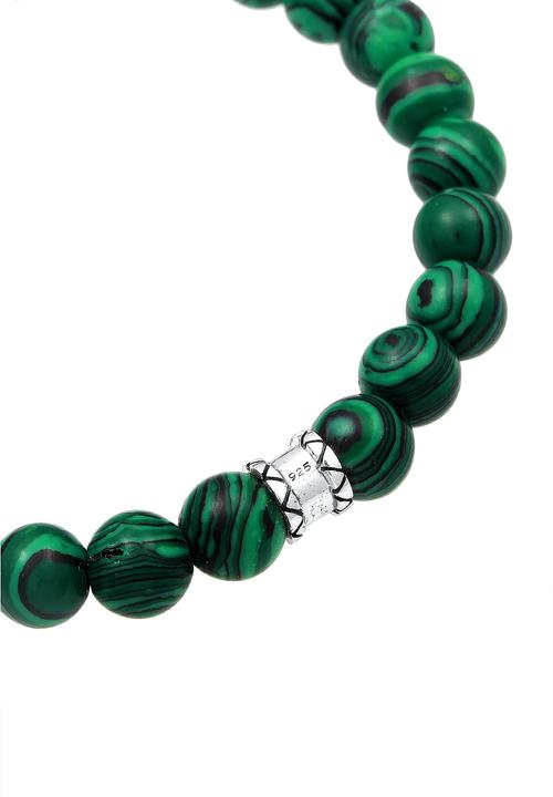 Immagine prodotto Kuzzoi Bracciale di base, bracciale di pietre preziose, palla (23 cm, Plastico, Resina sintetica, Nessuna pietra, Argento 925)