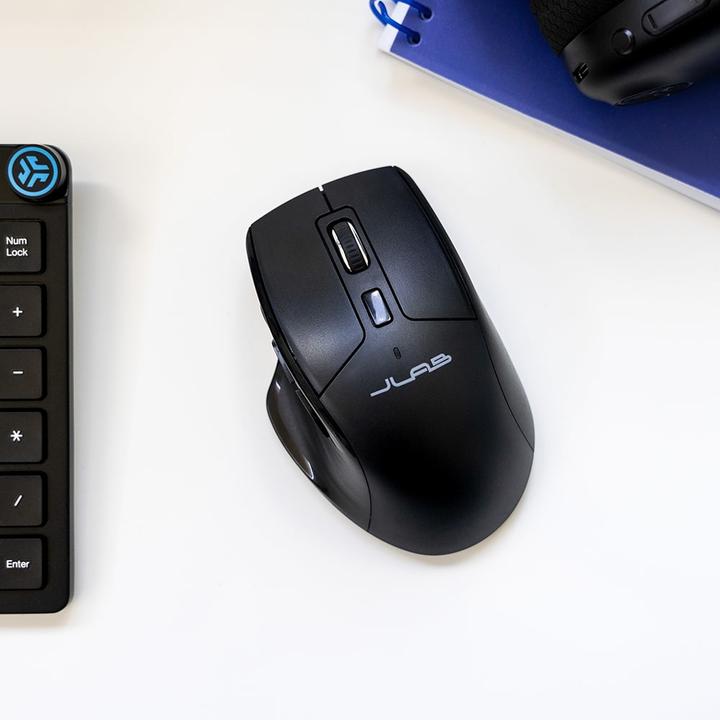 Productafbeelding JLab Audio JLab JBuds Bluetooth Muis, Ergonomisch Ontwerp 7 Knoppen, Tot Drie Profielen (Draadloze)