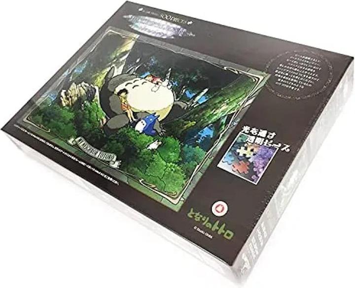 Produktbild Ensky Ghibli - Mon voisin Totoro - Puzzle effet vitrail Sieste 208pcs (500 Teile)