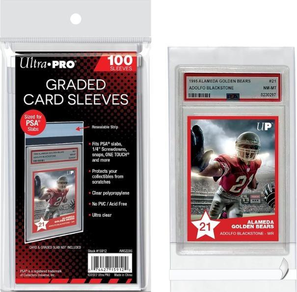 Produktbild Ultra Pro PSA Graded Card Slab Realable Sleeves -