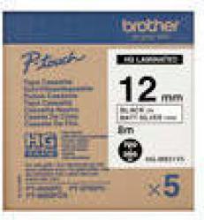 Produktbild Brother P-Touch (1.20 cm, Schwarz, Silber)