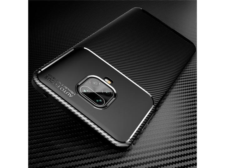 Produktbild Screenguard Xiaomi Redmi Note 9 Pro Hülle Carbon Design TPU Case (Xiaomi Redmi Note 9 Pro)
