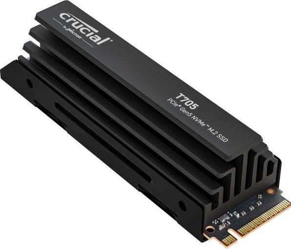 Actual product image Crucial T705 with Heatsink (2000 GB, M.2 2280)