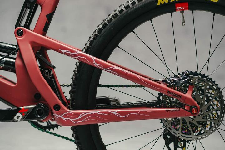 Actual product image Dyedbro Frame Protection Kit - Lightning - Pink Matte