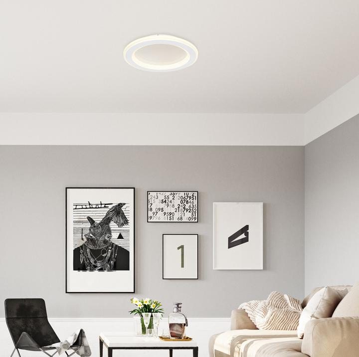 Actual product image Globo Ceiling light Tini white LED (1400 lm)