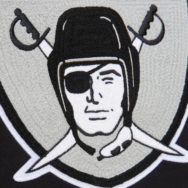 Immagine prodotto Mitchell & Ness Fleece Hoody - STITCH Oakland Raiders - L (L)