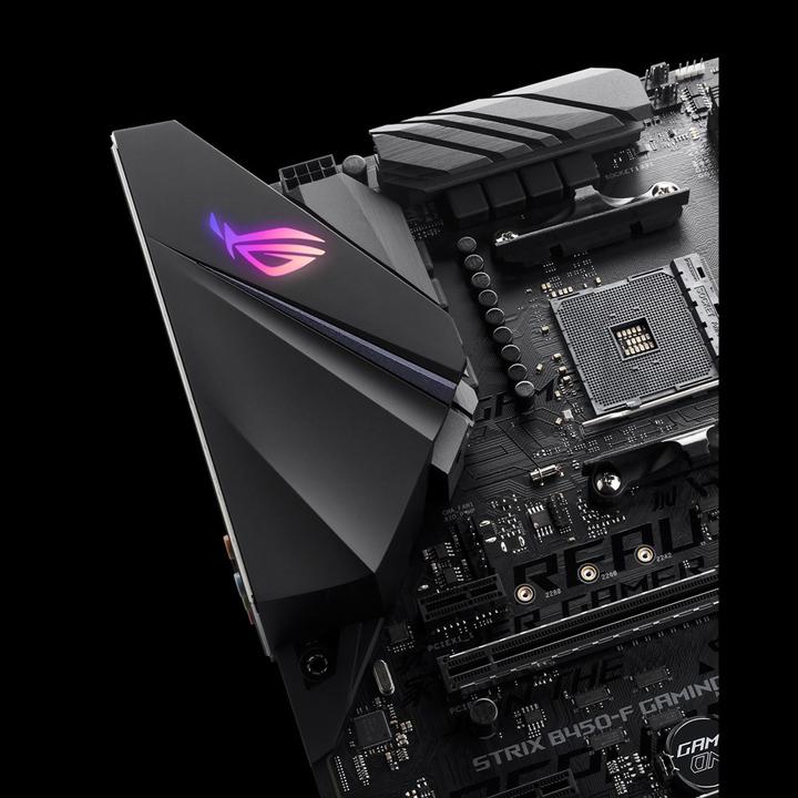 Actual product image ASUS ROG Strix B450-F Gaming (AM4, AMD B450, ATX)