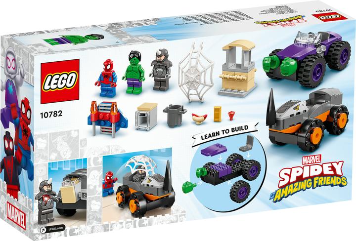 Produktbild LEGO Hulks und Rhinos Truck-Duell (10782, LEGO Marvel)