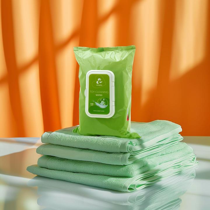 Actual product image EasyGlide Toy Cleaning Wipes