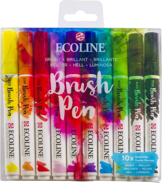 Produktbild Talens Ecoline (Multicolor, 10 x)