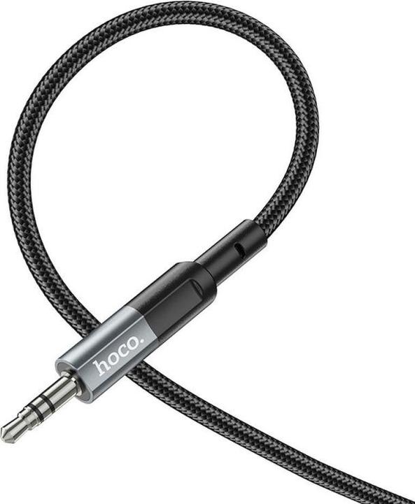 Immagine prodotto Hoco 3.5mm to 3.5mm Audio Kabel UPA22, 1m, Schwarz (1 m)