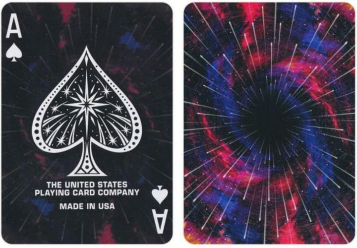 Actual product image Cartamundi Bicycle - Stargazer Falling Star (English)