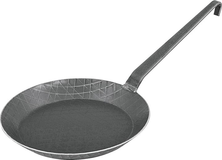 Turk Padella in ferro battuto (32 cm, Padella per friggere, Acciaio, Ferro)