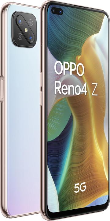 Produktbild OPPO Reno4 Z (128 GB, Dew White, 6.57", Dual SIM, 48 Mpx, 5G)