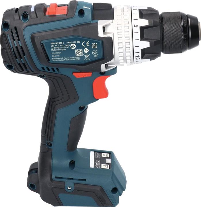 Actual product image Bosch Professional GSR 18V-150 C (Rechargeable battery operated)