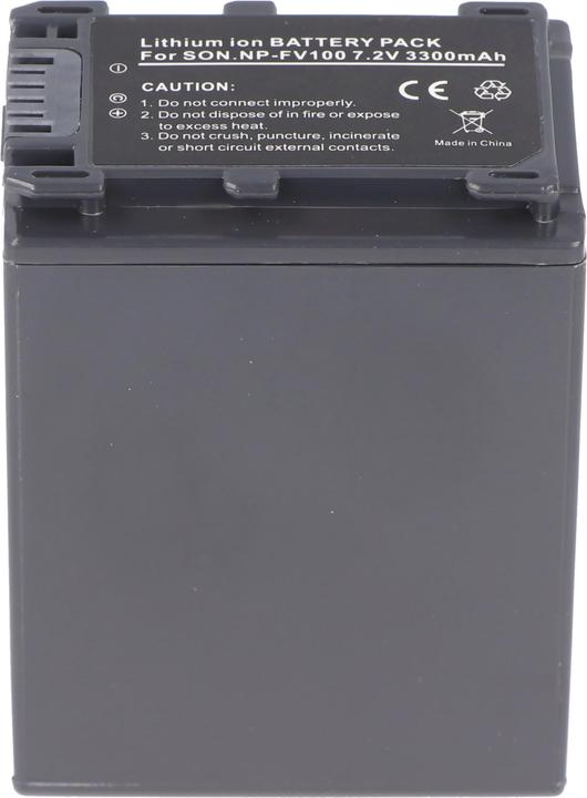 Actual product image Sony Battery NP-FV100, NP-FV90, NP-FV70 Battery NP-FV30, NP-FV50, NP-FH30, NP-FH40, NP-FH50 (Camera battery)