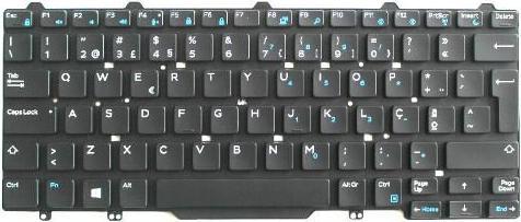 Actual product image Origin Storage N/B KBD SHROUD LAT E5470 US
