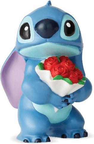Actual product image Enesco Figurine Stitch avec bouquet de fleurs (Disney Showcase)
