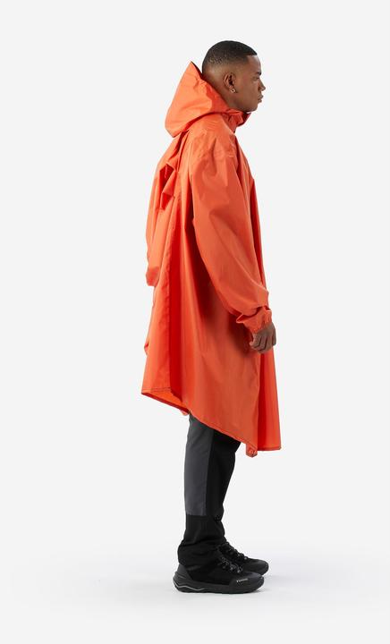 Produktbild Forclaz Poncho Regencape 60 l Wandern - MT500 orange (L)