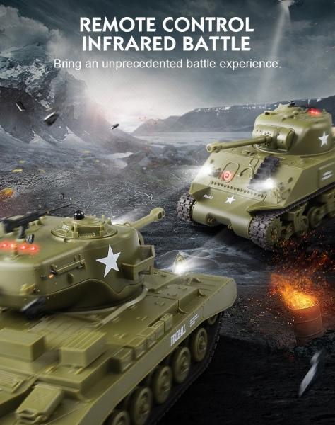 Image du produit Es-toys RC Tank Battle Set 2 pièces