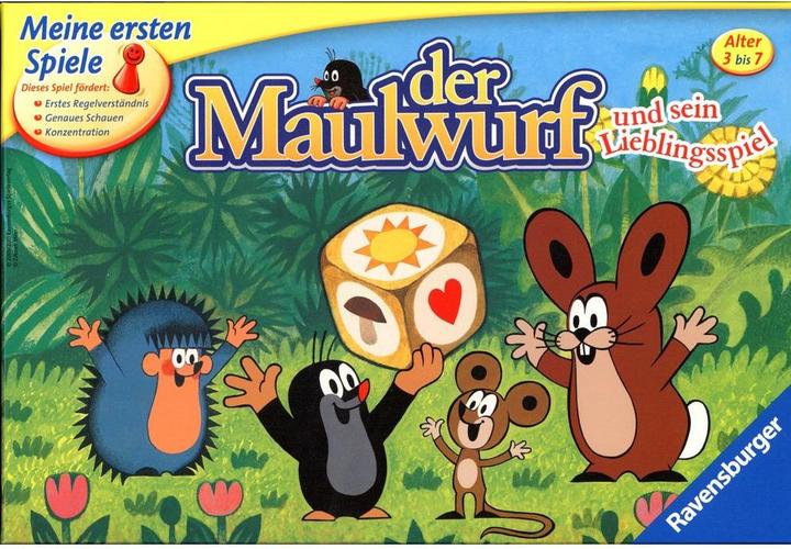 Actual product image Ravensburger The Mole and his favourite game (German)