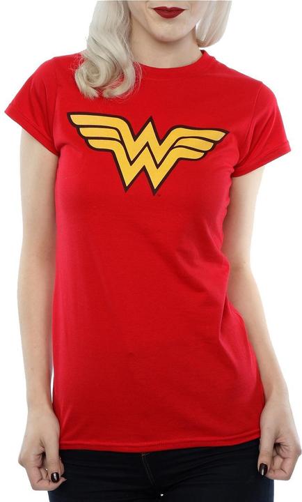 Immagine prodotto Wonder Woman Maglietta in cotone con logo donna/donna (L)