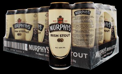 Image du produit Murphy's Caisse de bière Irish Stout 24 x 500 ml / 4.0 %. (24 x 50 cl)