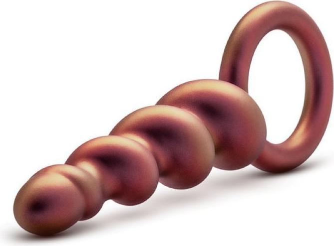 Actual product image Blush Anal Adventures Matrix Spiral Loop Analer Plug Kupfer