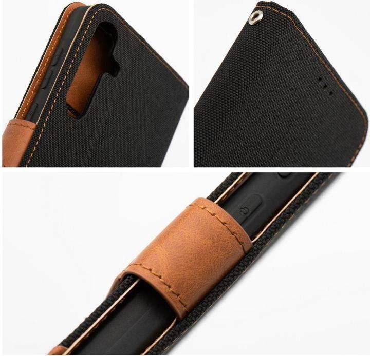 Produktbild OEM Book case JEANS Book for Xiaomi Redmi Note 14 5G black (Xiaomi Redmi Note 14 5G)