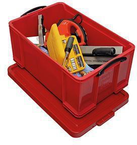 Actual product image Really Useful Box Storage box Dimensions: 71 x 31 x 44 cm (W x H x D) Material: Polypropylene (71 x 31 x 44 cm, 64 l)