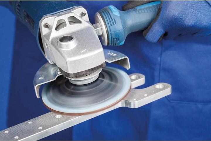 Actual product image Pferd 42000051 COMBICLICK hard non-woven disc CC Ø 115 mm A 180M for fine grinding & (A 180)