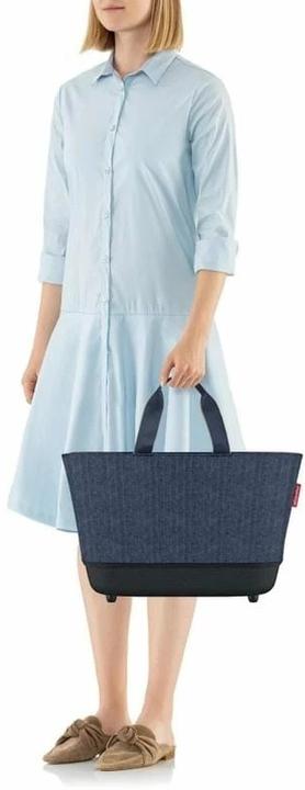 Image du produit reisenthel Sac Shoppingbasket Herringbone Dark Blue