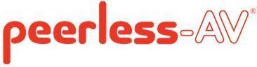 Produktbild Peerless PF660 Universal Wandhalterung 99 bis 228 cm 39 bis 90 Zoll Display Farbe Schwarz