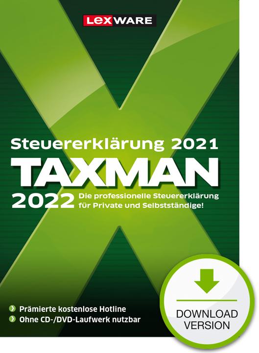 Lexware Taxman 2022 ESD Download (1 User)