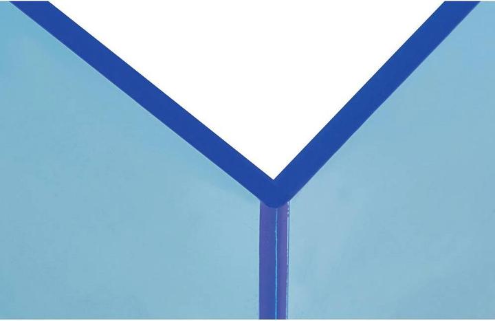 Produktbild Maul Buchstütze 10x10x13cm 3513631 transparent blau 2 Stück (10 x 10 x 13 cm)