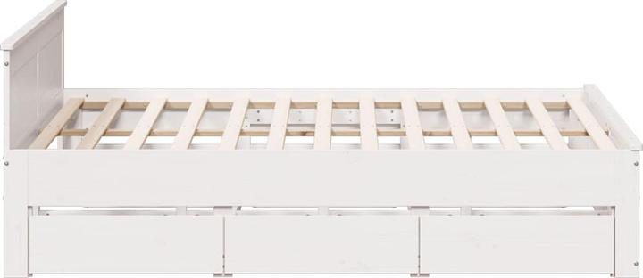 Produktbild VidaXL Bett ohne Matratze mit Kopfteil (180 x 200 cm)
