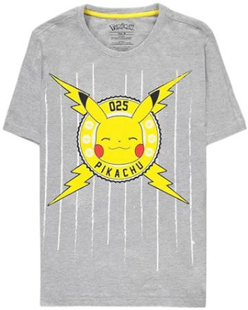 Immagine prodotto Pokémon Felpa a maniche corte Funny Pika Men's Core (M)