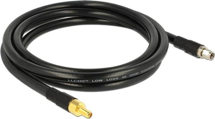 Produktbild Delock RP-SMA Buchse zu RP-SMA-ST 2 Meter (0.22 dB, Antennenkabel)