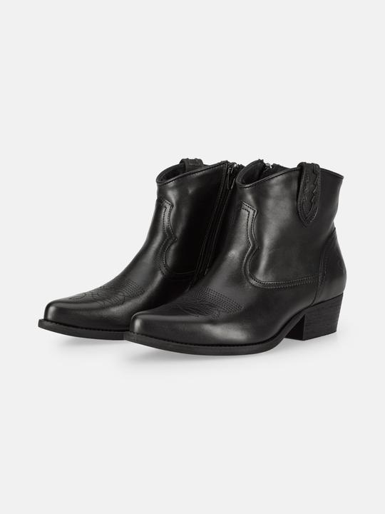 Actual product image Felmini The wide cowboy ankle boot made from Marvin leather is a trendy and comfortable choice. This wide (38)