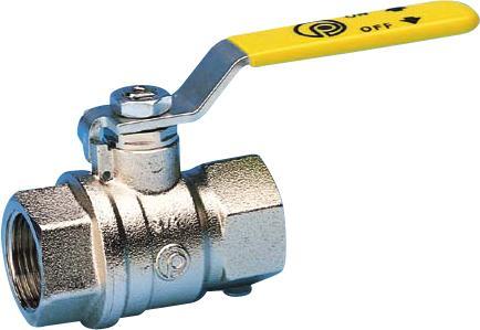 Produktbild Pettinaroli Gas-Kugelhahn 1/2" Muffe/Muffe mit Stahlgriff