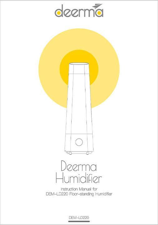 Actual product image Deerma Ultrasonic humidifier LD220 (20 m²)