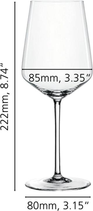 Produktbild Spiegelau Style Weissweinglas 4-er Set (44 cl, 4 Gläser, Weissweingläser)