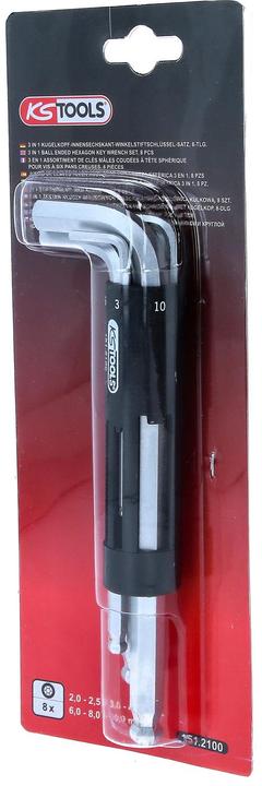 Actual product image KS Tools 3-in-1 Allen Key Lug Wrench Set