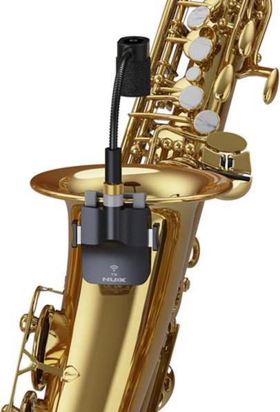 Produktbild NUX B6 Drahtloses Saxophon Mikrofon mit Tuch