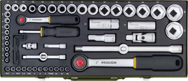 Proxxon Komplett-Steckschlüsselsatz (12.5 mm)