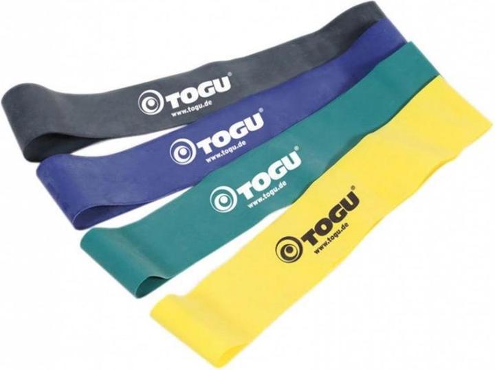 Togu Theragym Loop 4er Set (0.30 m, Stark, Extra Stark, Mittel, Leicht)