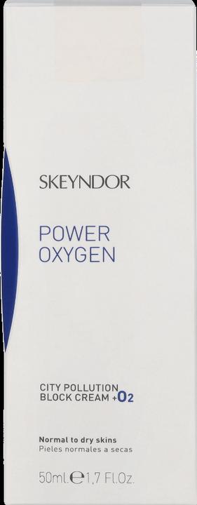 Actual product image Skeyndor Power Oxygen City Pollution Block Cream + O2 (50 ml, 24h cream)