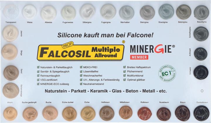 Actual product image Falcone Silicone sealant Falcosil Multiplo Allround (Rocky, 310 ml)