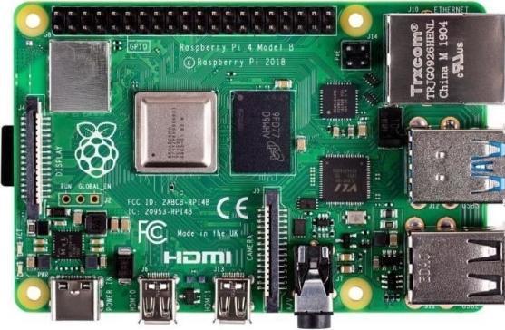 Actual product image Raspberry Pi Raspberry PI4B-4GB incl. full kit